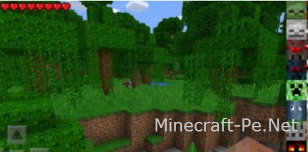 Мод на превращение в мобов для Minecraft PE 0.12.1, 0.11.1