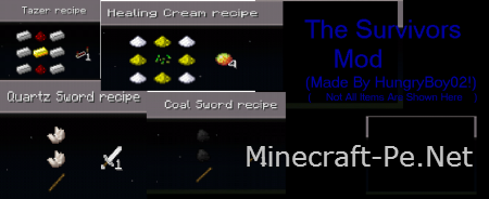 Survivors Mod V1.2.3 Minecraft PE 0.11.X, 0.12.X