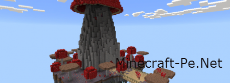 Мухоморонебоскреб - Карта для MCPE