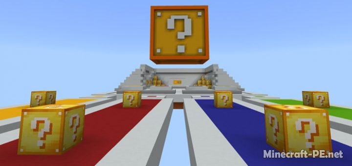 Карта LuckyBlocksRace (Мини-игра) [1.2.X]