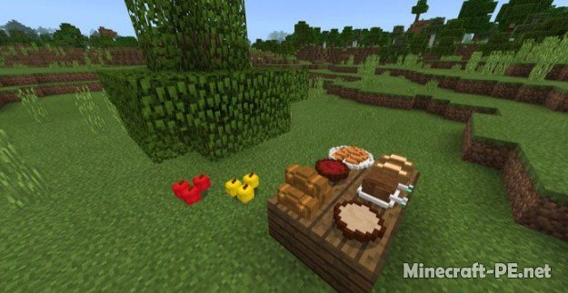 Мод Placeable Food [1.6] [1.4] [1.2] (Много еды)
