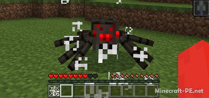Мод Shooting Spiders [1.6] [1.5] (Сильные пауки)