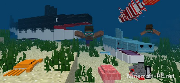 Мод OceanCraft PE [1.6] [1.5] (Водные мобы)