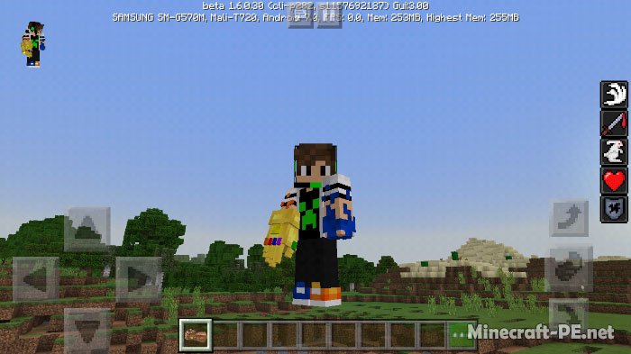 Мод ThanosGauntlet [1.6] [1.5] [1.4] (Перчатка Таноса)