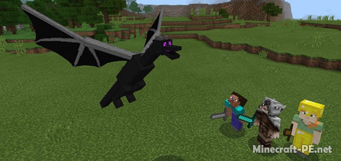 Мод Baby Ender Dragons [1.6] (Замена дракона)