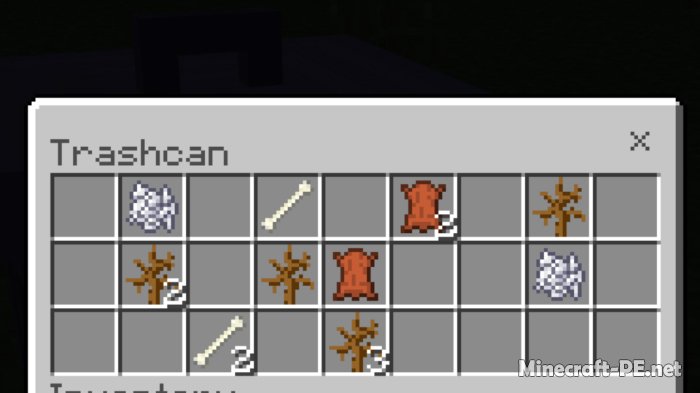 Мод Trashcan [1.6] [1.5] (Мусорный контейнер)