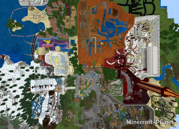 Карта Funtopia Park [Roller Coaster] 1.9/1.8/1.7 (Постройка)