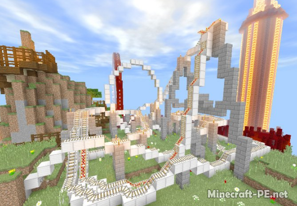 Карта Funtopia Park [Roller Coaster] 1.9/1.8/1.7 (Постройка)