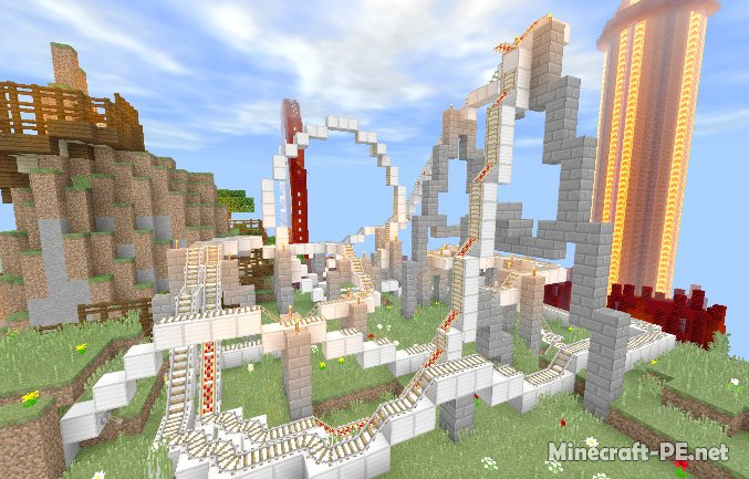 Карта Funtopia Park [Roller Coaster] 1.9 (Постройка)